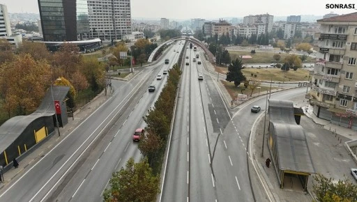 Tugay köprülü kavşağındaki çalışmalar tamamlandı