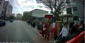  Yankesici kameraya böyle yakalandı