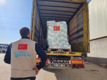 Yedi Başak İnsani Yardım Derneği’nden Gazze’ye acil yardım