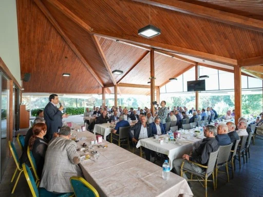 Yılmaz muhtarlarla bir araya geldi
