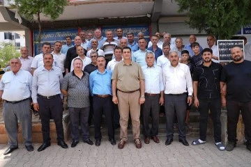 Yılmaz, muhtarlarla buluştu