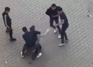 Yumruklar havada uçuştu